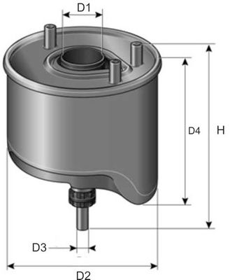 FILTRU COMBUSTIBIL DAVID VASCO C048 4