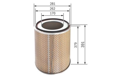 BOSCH Luftfilter