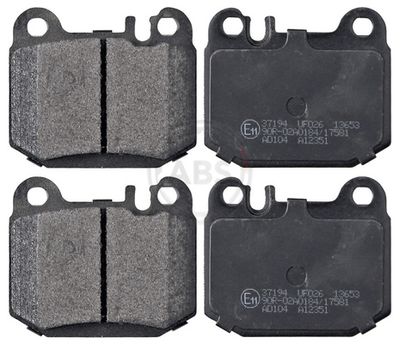 Brake Pad Set, disc brake 37194