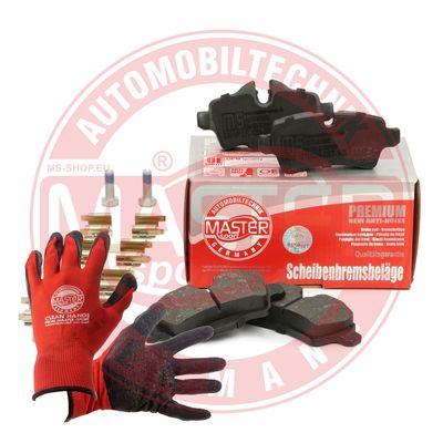Zestaw klocków hamulcowych, hamulce tarczowe MASTER-SPORT GERMANY 13046027142N-SET-MSP