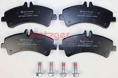 SET PLACUTE FRANA FRANA DISC METZGER AUTOTEILE 1170543 1