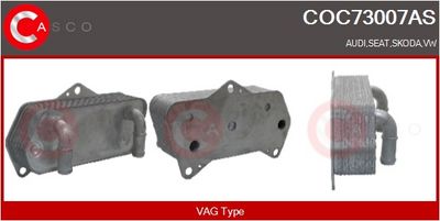 RADIATOR ULEI ULEI MOTOR CASCO COC73007AS