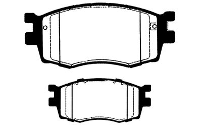 RAICAM RA.0974.0 Тормозные колодки и сигнализаторы  для KIA RIO II (JB) 1.5 CRDi