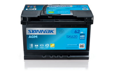 SONNAK SK620 Аккумулятор  для SKODA SUPERB (Шкода Суперб)