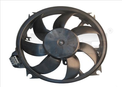 Вентилятор, охлаждение двигателя TYC 828-0007 для RENAULT GRAND SCENIC