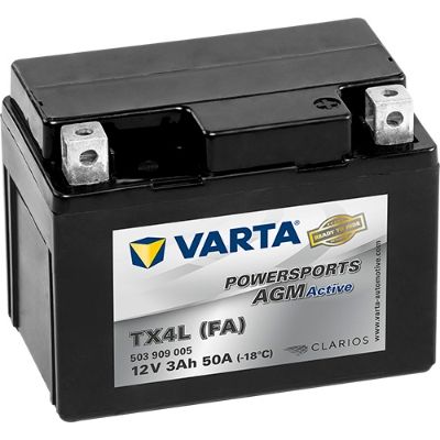 Стартерная аккумуляторная батарея VARTA 503909005I312 для PEUGEOT VIVACITY