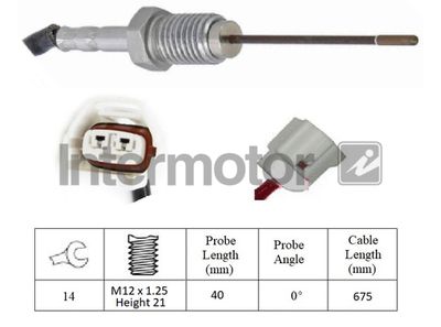 Sensor, exhaust gas temperature Intermotor 27398