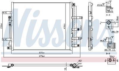 KONDENSATOR KLIMAANLAGE NISSENS 940832 5