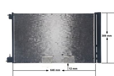 CONDENSATOR CLIMATIZARE MAHLE AC552000S 11