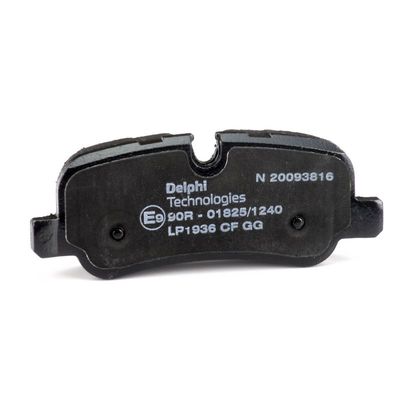 BREMSBELAGSATZ SCHEIBENBREMSE DELPHI LP1936 37