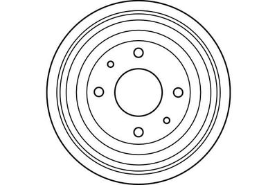 BREMSTROMMEL TRW DB4058 1