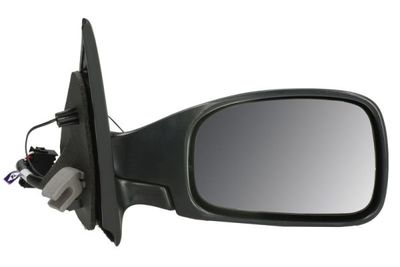 Zijspiegel Rechts (elektrisch, in reliëf, met verwarming, under-coated, met temperatuursensor) past: PEUGEOT 306 05.93-04.02