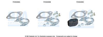 Монтажен комплект, изпускателна тръба BM Catalysts FK50469