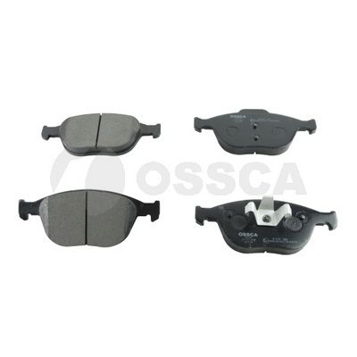 комплект спирачно феродо, дискови спирачки OSSCA 19197