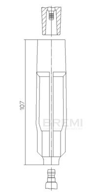 Plug, spark plug 13343/2