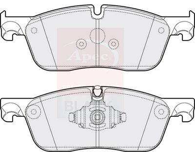 APEC Brake Pad Set, disc brake PAD2116B