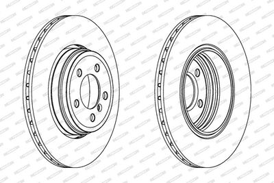 DISC FRANA FERODO DDF1247C1 1