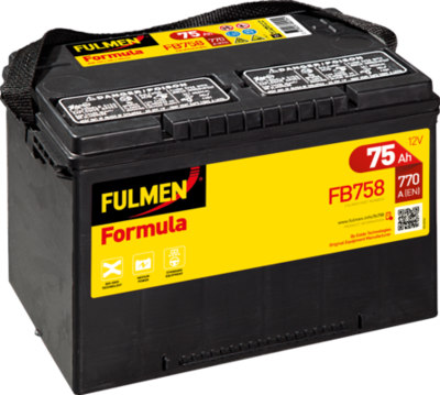 FULMEN FB708 Аккумулятор  для CHEVROLET S10 (Шевроле С10)