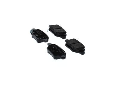 Remblokken set Achter (met een dempingskussen  met montage-instructie), past: CHEVROLET TRAX  OPEL MOKKA / MOKKA X 1.4-1.8 06.12-