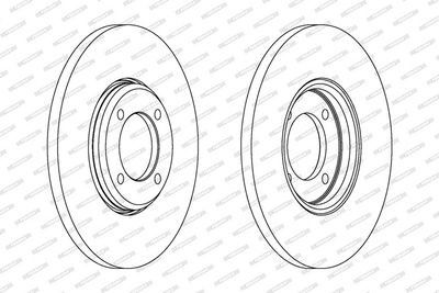 DISC FRANA FERODO DDF023 1