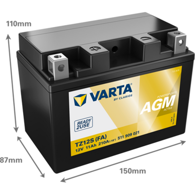 STARTERBATTERIE VARTA 511909021K542 1