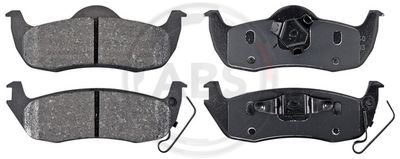 Комплект тормозных колодок, дисковый тормоз A.B.S. 37534 для JEEP COMMANDER
