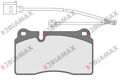 Комплект тормозных колодок, дисковый тормоз DIAMAX N09426A для VW TOUAREG