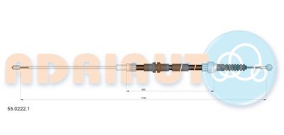 жило, ръчна спирачка ADRIAUTO