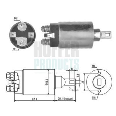 SOLENOID ELECTROMOTOR