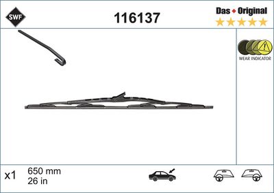 Wiper Blade 116137