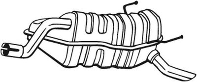 BOSAL Einddemper (148-045)