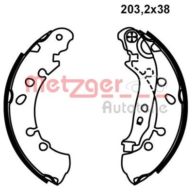 SET SABOTI FRANA METZGER MG236 1