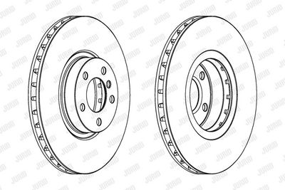 BREMSSCHEIBE JURID 562520JC 1