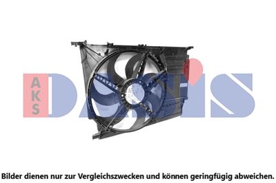 Вентилятор, охлаждение двигателя AKS DASIS 058113N для BMW 2