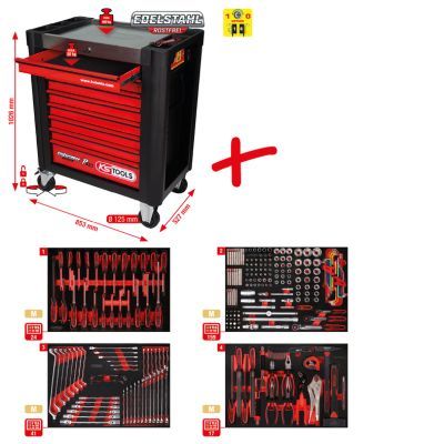Dielenský vozík KS TOOLS 810.4241