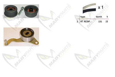 MABYPARTS OBK010178 Комплект ГРМ  для OPEL ASTRA G седан (T98) 1.7 DTI 16V (F69)