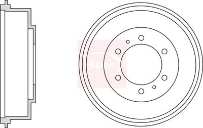 APEC Brake Drum DRM9951
