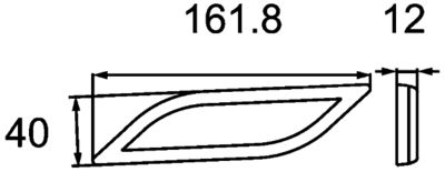 Reflektor HELLA 8RA 013 347-041