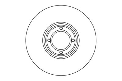 Тормозной диск MOTAQUIP LVBD101Z для ROVER MINI-MOKE