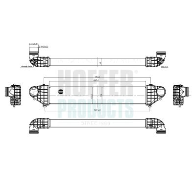 INTERCOOLER COMPRESOR