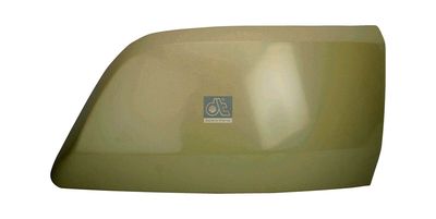 Placa deflectora de aire, cabina