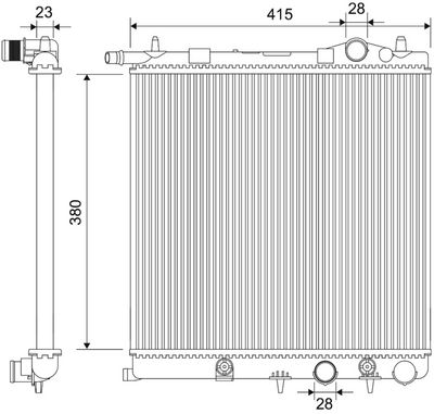 RADIATOR RACIRE MOTOR