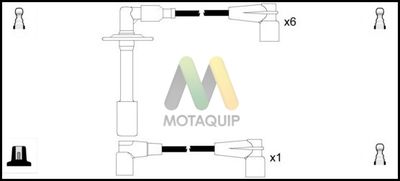 Комплект проводов зажигания MOTAQUIP LDRL1658 для PORSCHE 911
