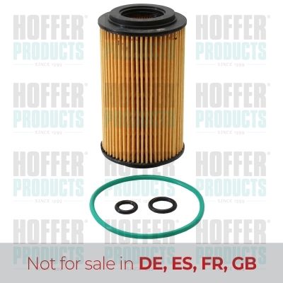 HOFFER 14461 Масляный фильтр  для PEUGEOT 5008 (Пежо 5008)