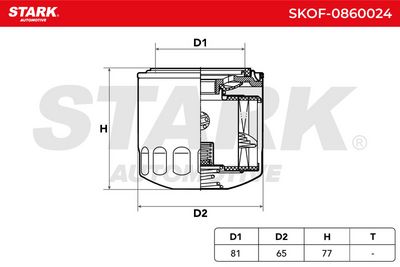 маслен филтър STARK SKOF-0860024