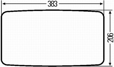 Sidespejl HELLA 8SB 501 325-002