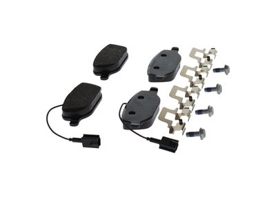 Remblokken set Achter , past: ALFA ROMEO 159, BRERA, GIULIETTA, SPIDER LANCIA DELTA III, THESIS 1.4-3.2 07.02-12.20
