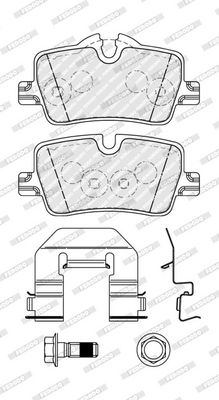 SET PLACUTE FRANA FRANA DISC FERODO FDB5278 1