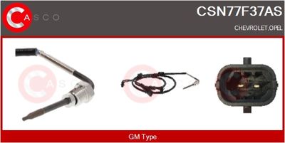SENZOR TEMPERATURA GAZE EVACUARE CASCO CSN77F37AS