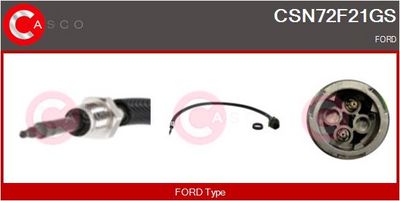 SENZOR TEMPERATURA GAZE EVACUARE